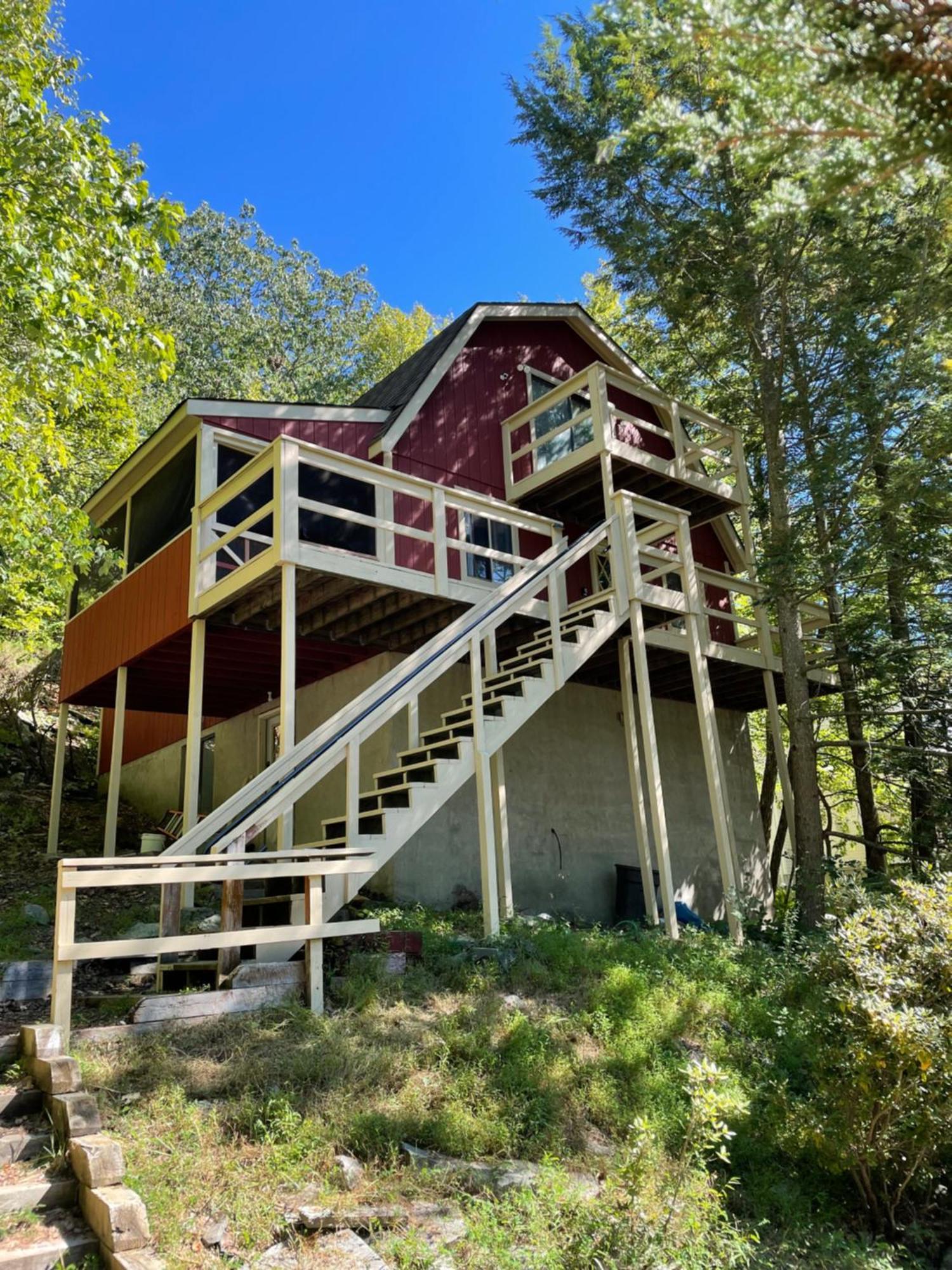 Saw Creek Cabin - Regent Hilltop Bushkill Bagian luar foto